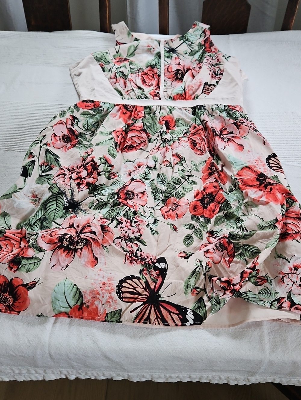 Adrianna Papell Light Pink Lined Dress